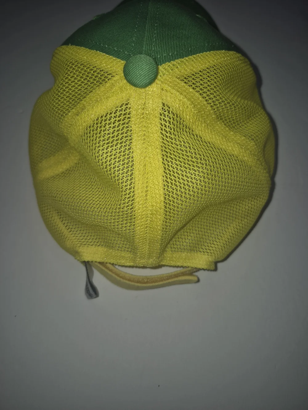 Justin Boots Kids Green & Yellow Trucker Cap